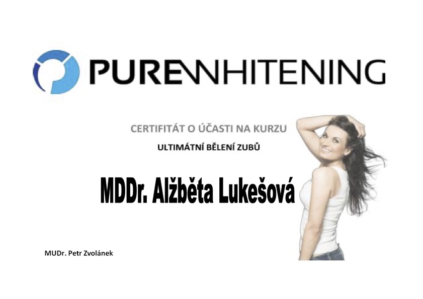 MDDr. Alžběta Lukešová – diplom 3